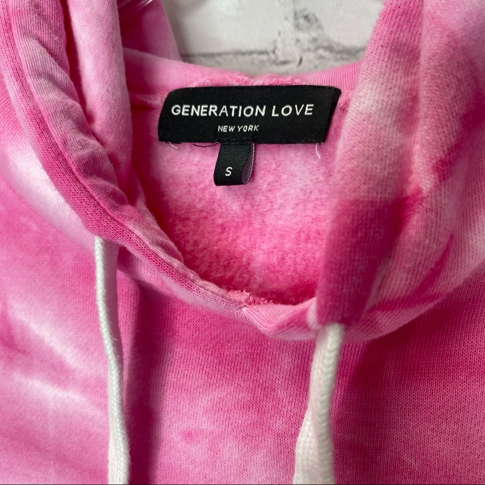 Generation Love (Revolve) | Carla tie dye puff sleeve sweatshirt - Picture 3 of 6